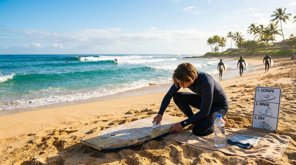 découvrez notre guide complet et facile pour enlever la wax de votre planche de bodyboard en quelques étapes simples et rapides.