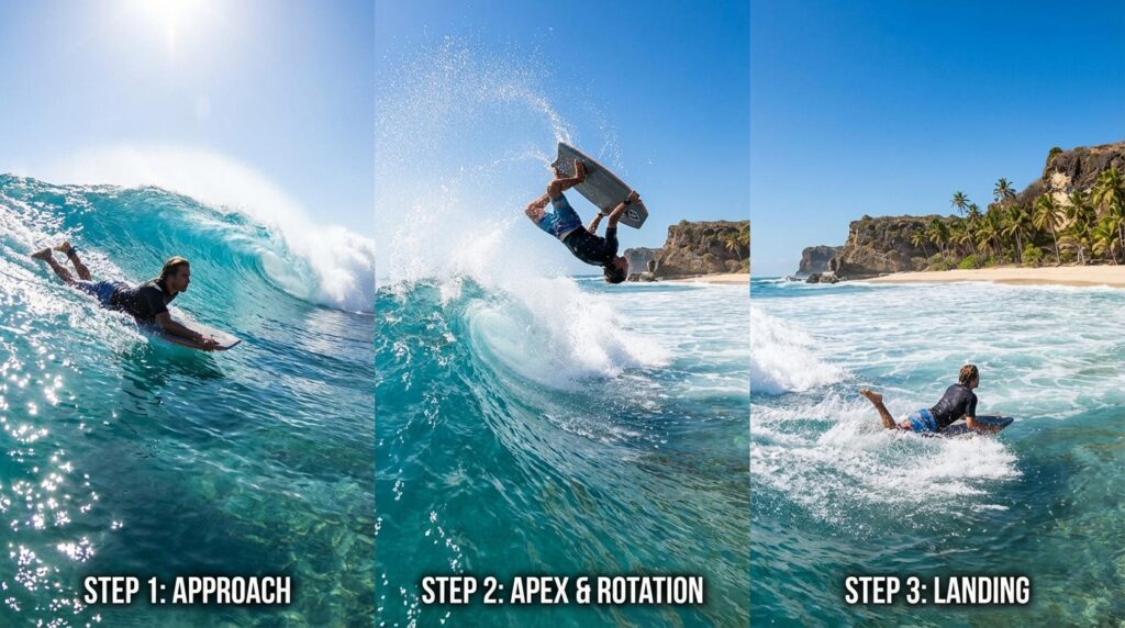 découvrez notre guide étape par étape pour maîtriser l'el rollo en bodyboard et améliorer vos performances sur les vagues.