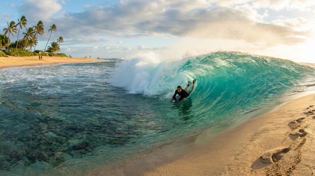 découvrez le guide ultime pour maîtriser le tube en bodyboard avec des techniques éprouvées et des conseils d'experts pour progresser rapidement et en toute sécurité.